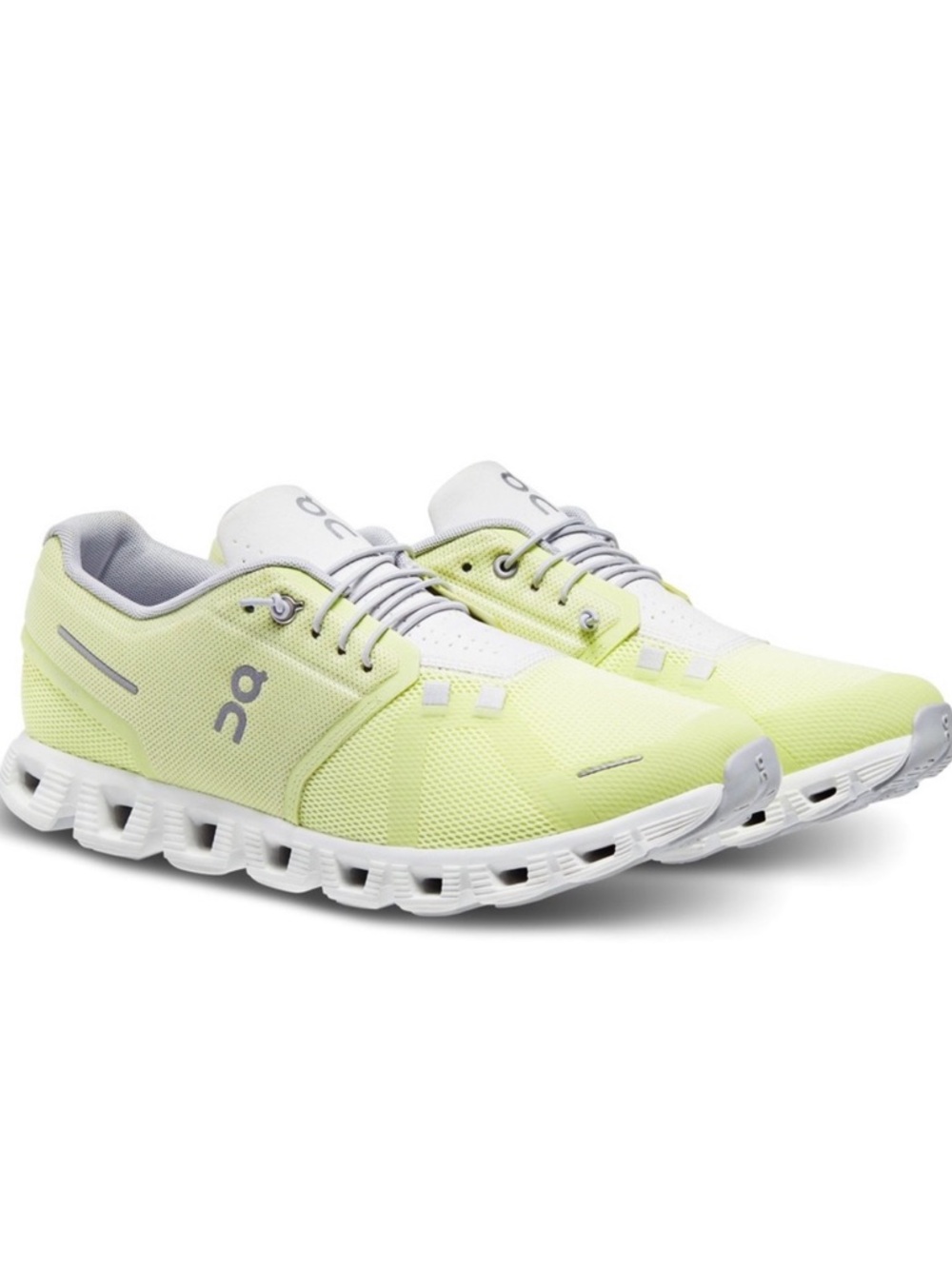 On Running Women’s On Cloud 5 Hay Frost Sneaker Shoe Size 8.5